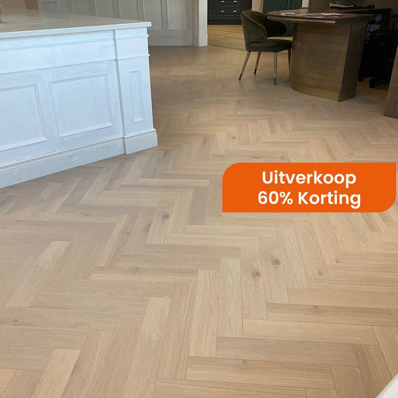 Luxury Floors Visgraat XL Delftzilen Eik